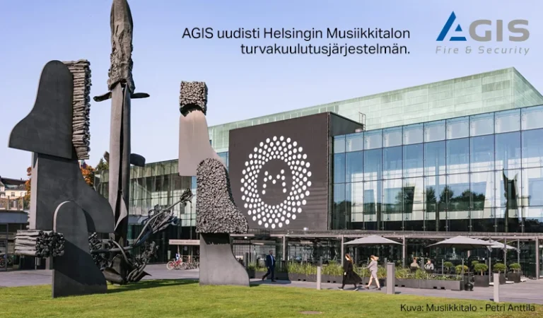 AGISilta uusi turvakuulutusjärjestelmä Helsingin Musiikkitaloon