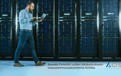 Borealis Finland: datakeskuksen kriittisten tilojen palosuojaus