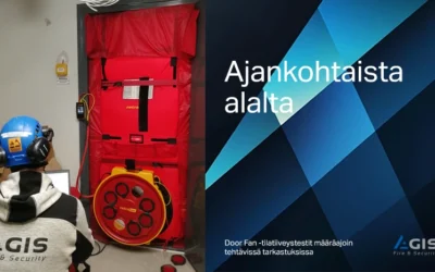 Door Fan -testi antaa tarkan tuloksen tilatiiveydestä