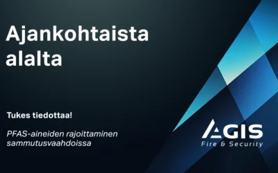 PFAS-aineita rajoitetaan sammutusvaahdoissa