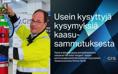 Fire Eater Inergen® – kaasusammutusjärjestelmä: usein kysyttyjä kysymyksiä