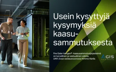 Fire Eater Inergen® – UKK-osa 3: siisti ja turvallinen kaasusammutusjärjestelmä