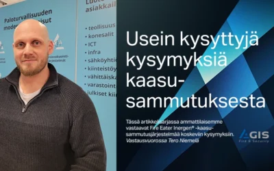 Fire Eater Inergen® -kaasusammutusjärjestelmä – UKK-osa 2