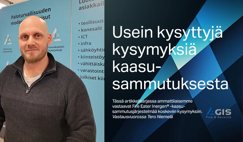 Fire Eater Inergen® -kaasusammutusjärjestelmä – UKK-osa 2