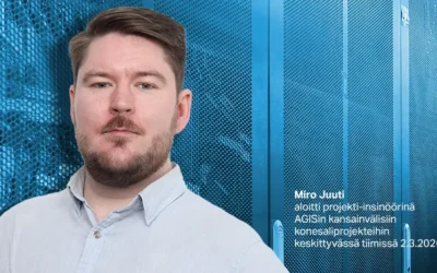 Miro Juuti projekti-insinööriksi AGISiin
