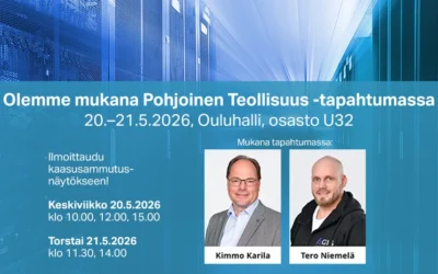 Tervetuloa Pohjoinen Teollisuus -tapahtumaan Ouluun 20.-21.5.2026!